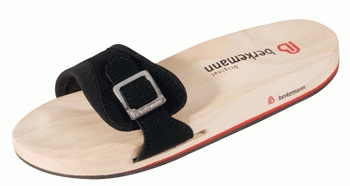Berkemann Sandalen Slipper Berkilette schwarz mittel