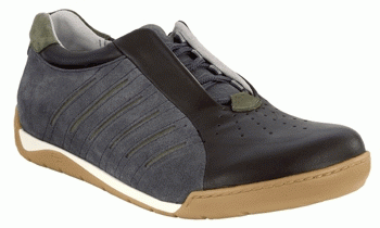 Footprints Flensburg Schuhe schwarz Wechselfußbett breit