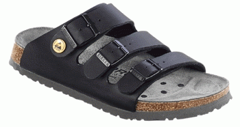 Alpro P 300 esd Sandalen Slipper schwarz breit