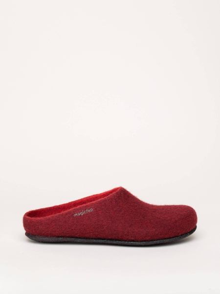 AN-709 Clogs Filzpantoffeln chianti Mittel - magicfelt