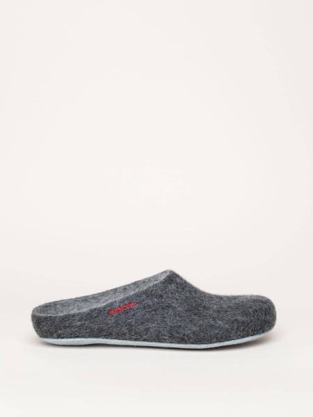 AP-701 Clogs Filzpantoffeln anthracite Mittel - magicfelt