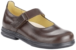 Footprints Annapolis Schuhe dunkelbraun Wechselfußbett breit