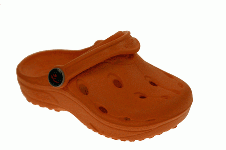 DUX Kunststoff-Clogs Kids Duflex orange Weichbettung Mittel - Chung Shi